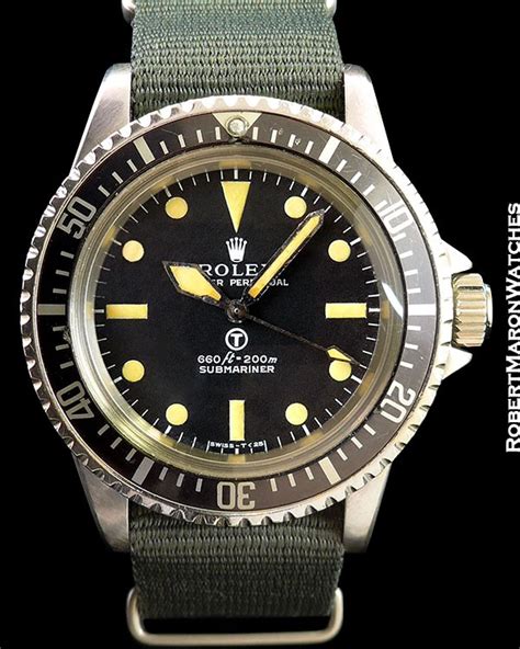 military rolex submariner 5513.